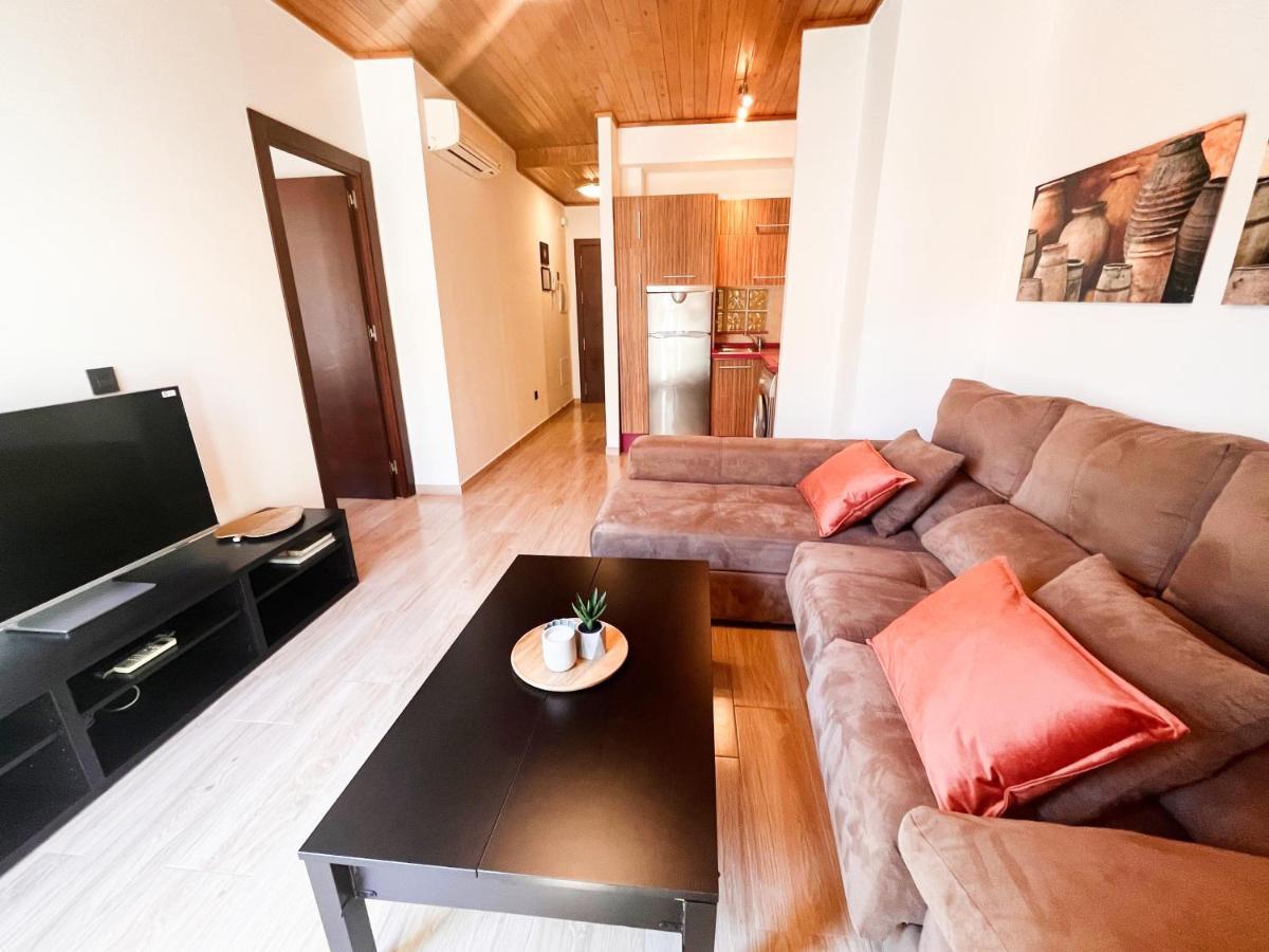 Homely Malaga Carreteria Con Piscina Exteriör bild